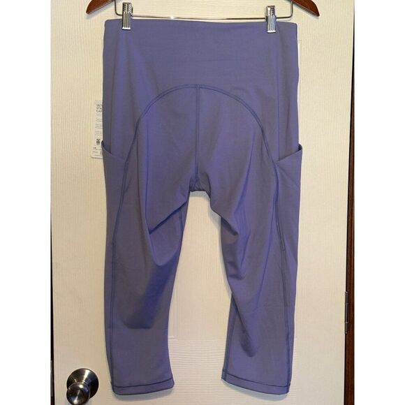 NWT ATHLETA Purple Ultimate Stash Pocket Capri Size 1X - Picture 4 of 15